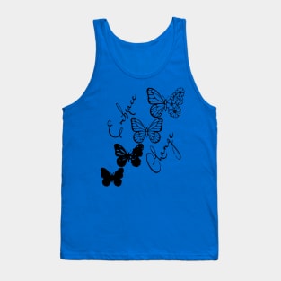 embrace change butterfly 2 Tank Top